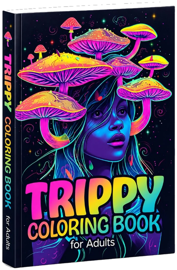 Trippy Coloring Book for Adults